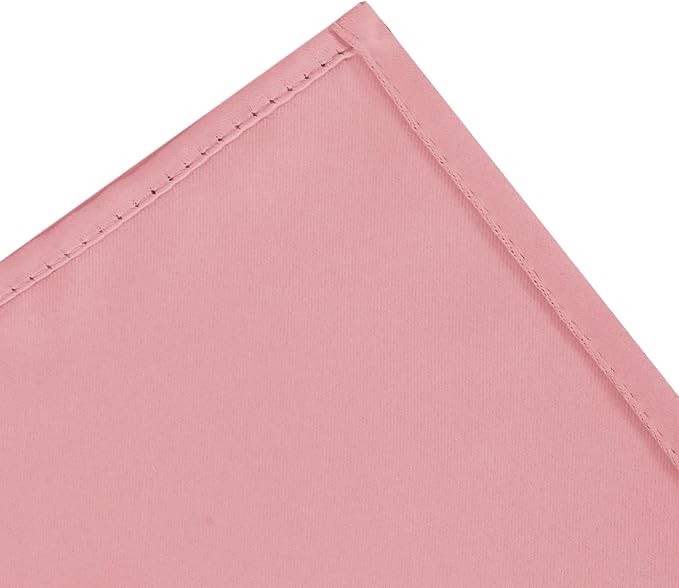 LEMOMO Pink Thermal Blackout Curtains/42 x 72 Inch/Set of 2 Panels Room - Image 6