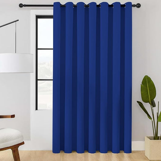 ChrisDowa Room Divider Curtain 84 Inches Long, Wide Blackout Sliding Door by ChrisDowa