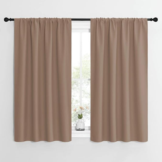 NICETOWN Kitchen Window Blackout Curtains by NICETOWN