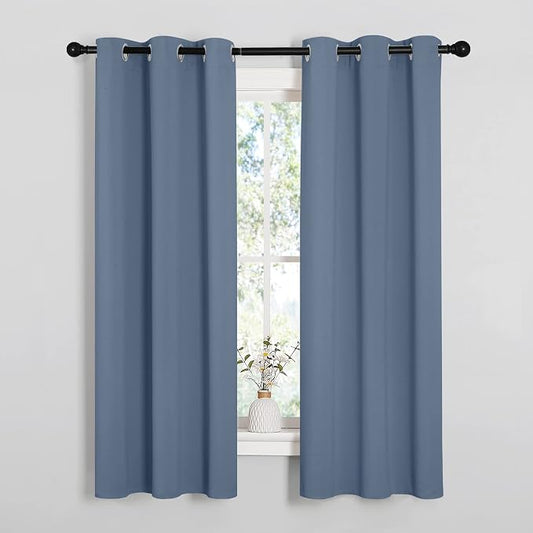 NICETOWN Kitchen Curtains Blackout Curtains & Drapes, Thermal Insulated Grommet by NICETOWN