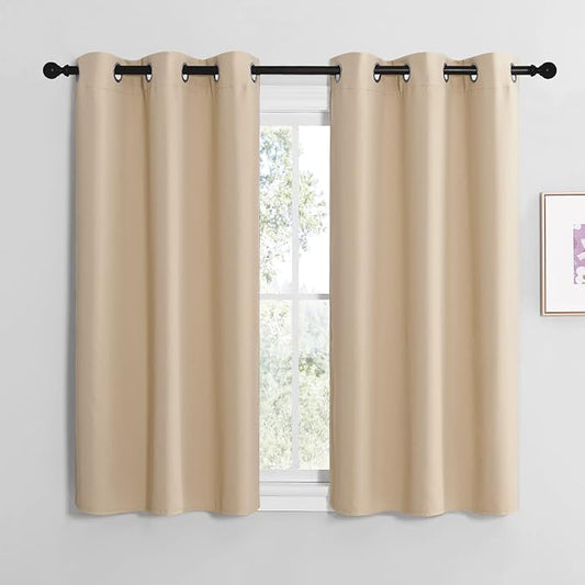 NICETOWN Room Darkening Draperies Window Curtain Panels, Thermal Insulated by NICETOWN