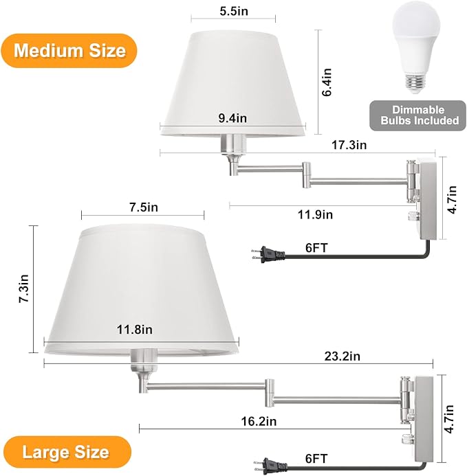 TRLIFE Dimmable Wall Sconce - Image 4