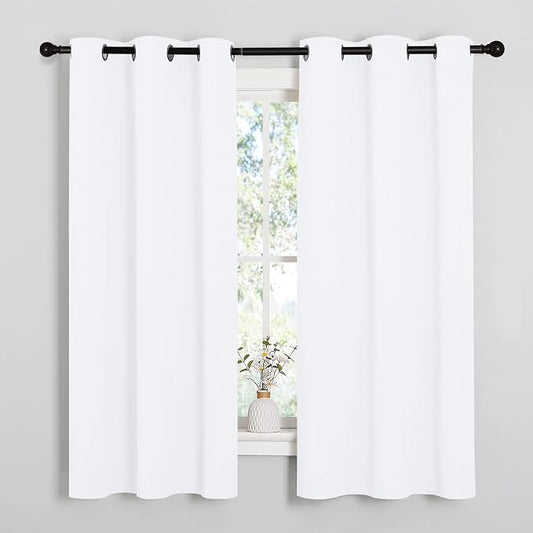 NICETOWN White Window Curtain Panels by NICETOWN