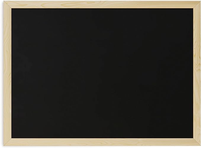 U Brands Chalkboard, Light Birch Wood Frame - Image 2