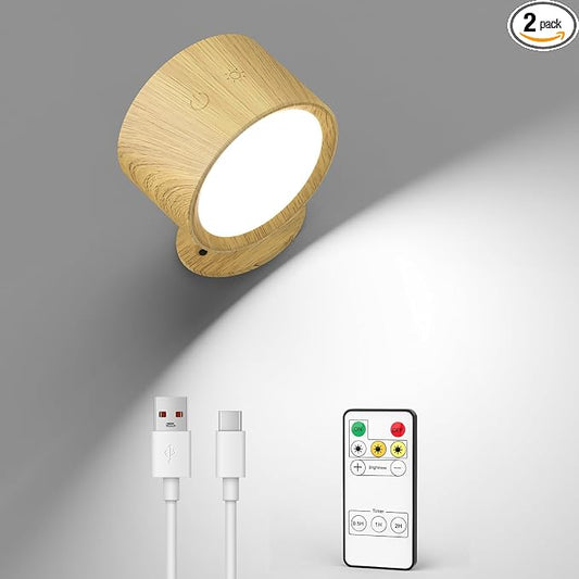 LED Wall Mounted Lights 2 Pcs by Unknown