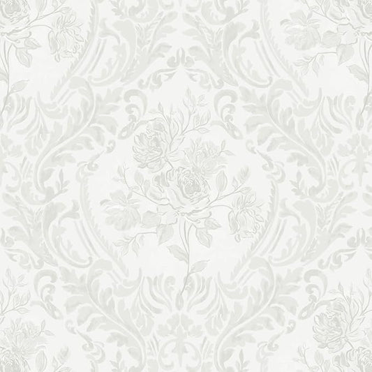 Ismoon Peel and Stick Wallpaper Vintage Floral Contact Paper Boho White and by Ismoon