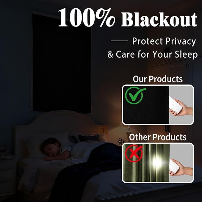 Adhesive 100% Blackout Curtain - Image 2