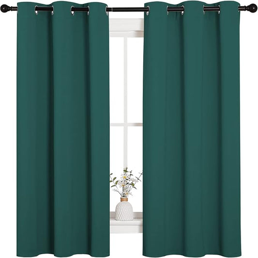 NICETOWN Thermal Insulated Solid Grommet Blackout Curtains/Drapes/Panels by NICETOWN