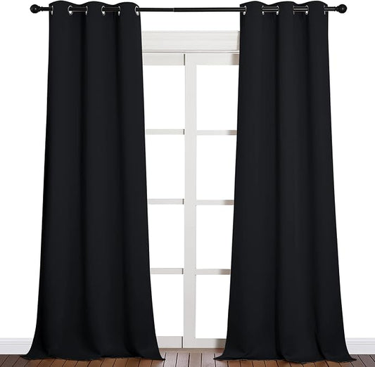 NICETOWN Black Out Curtain Panels by NICETOWN