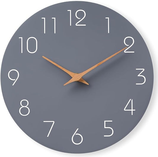 Mosewa Wall Clock Silent Non Ticking Decorative by MOSEWAWALLCLOCK
