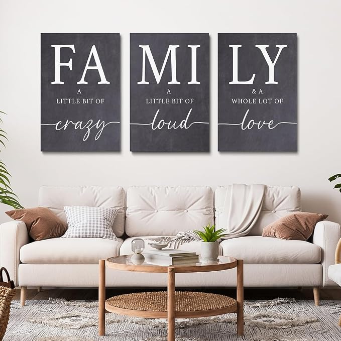 GUBIYU Home Kitchen Wall Decor Living Room Decorative Farmhouse Wall Decor - Image 2