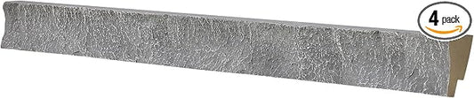 Faux Stone Wall Ledger Artisan Hand Painted Decorative Wall Trim by Wallwell