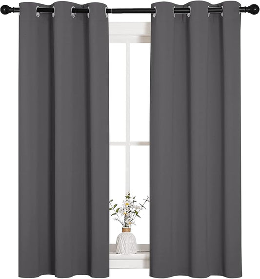 NICETOWN Bedroom Curtains Blackout Drapery Panels, Three Pass Microfiber by NICETOWN