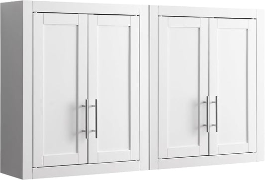 Crosley Furniture Savannah 2-Piece Wall Storage Cabinet, Cabinets by CrosleyFurniture