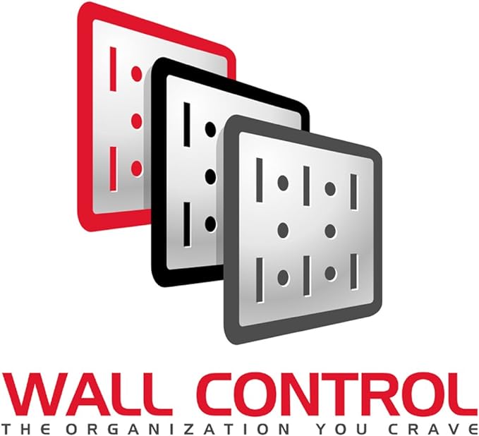 Wall Control Pegboard Rack Horizontal Metal Pegboard Garage Tool Storage Pack - Image 5
