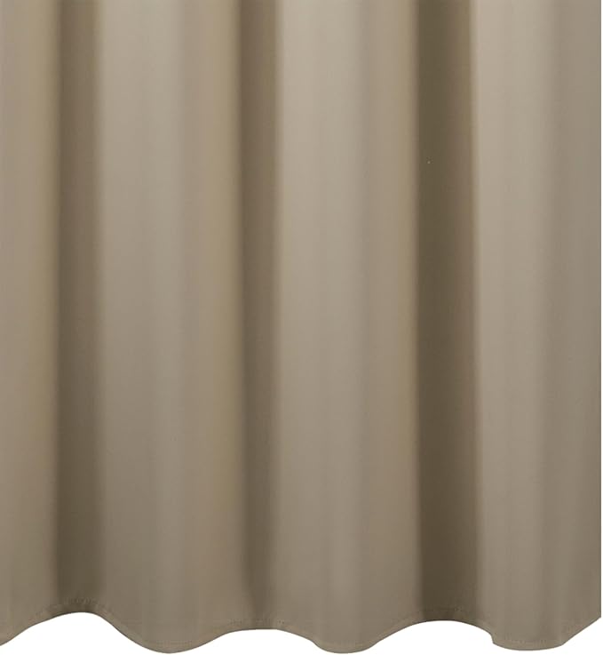 LEMOMO Beige Blackout Curtains 42 x 54 Inch Length Set of 2 Panels Grommet - Image 8
