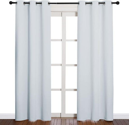 NICETOWN Easy Care Solid Thermal Insulated Grommet Room Darkening by NICETOWN
