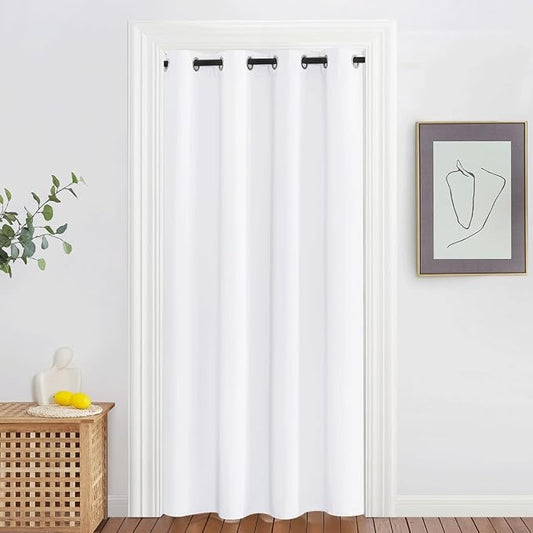 NICETOWN White Room Darkening Curtain 78 inch Length by NICETOWN