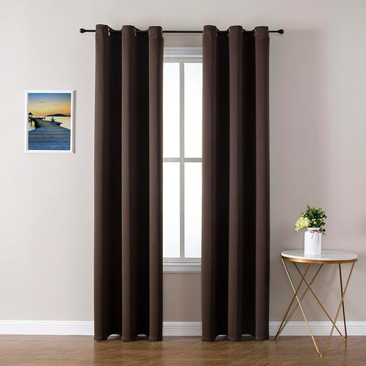 ChrisDowa Brownout Curtains 78 inches Long by ChrisDowa