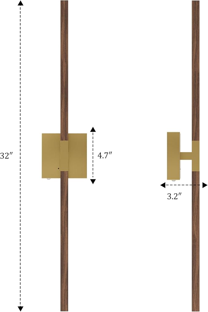Rayogale 32 Inch Rechargeable Battery Operated Wall Sconce Set 2, 8000mAh - Image 6