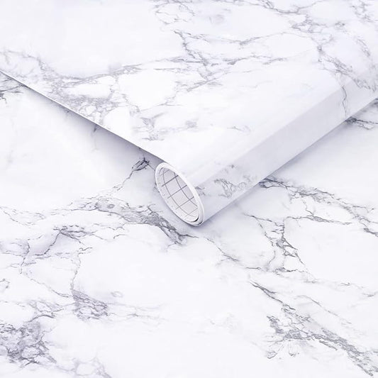 Arthome Marble Contact Paper, Peel and Stick Wallpaper 11.8x100 inch Self by ArthomeWALLDECOR