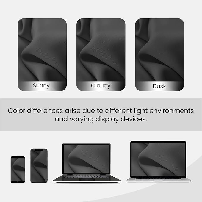 Long Black Out Curtains for Bedroom Windows 108 Inch Length 2 Panels - Image 7
