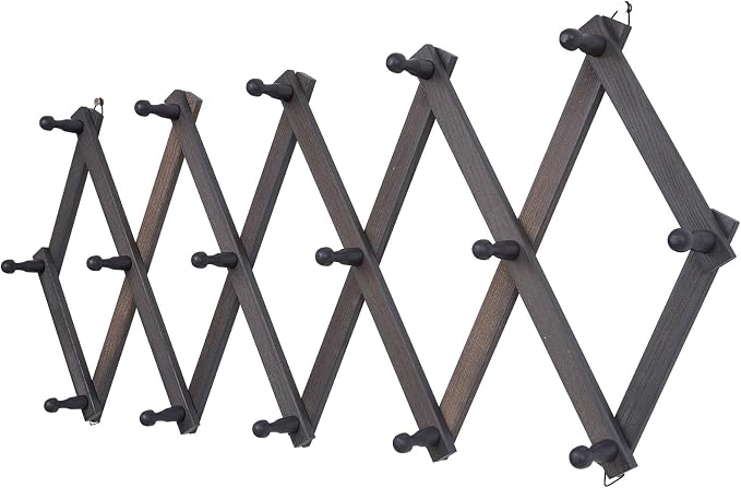 SCUNDA Rustic Wall Mounted Hat Rack by SCUNDAHOME