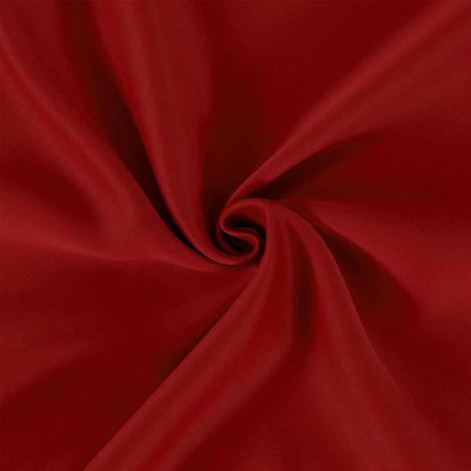LEMOMO Red Thermal Blackout Curtains/52 x 108 Inch/Set of 2 Panels Room - Image 5