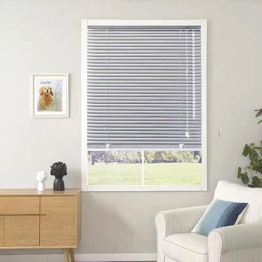 YIIBAII Mini Blinds Suitable for 47.5" W x 64" H Windows 1" Aluminum Horizontal by YIIBAII