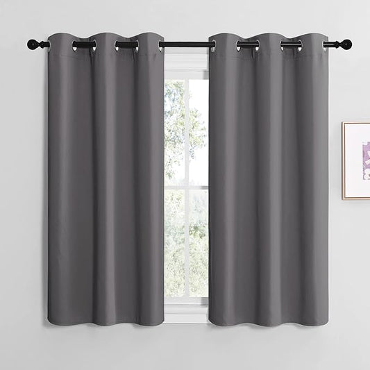 NICETOWN Bedroom Curtains Blackout Drapery Panels, Three Pass Microfiber by NICETOWN