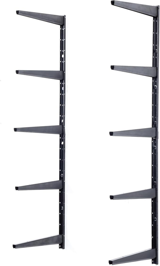 Delta Minimalistic Black Shelf Brackets Cycle, Holds Up to 480 lbs, Modern by deltaCycleandHome