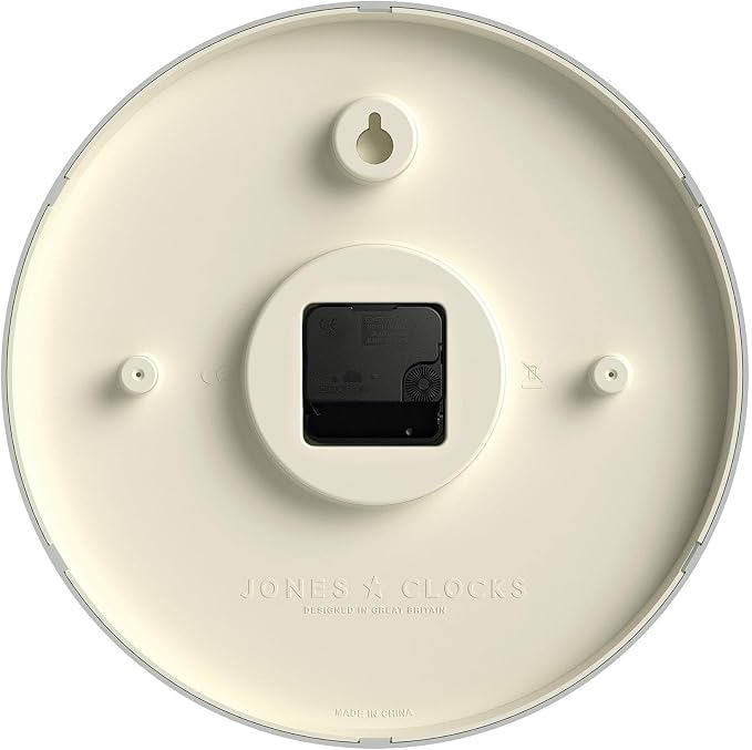 JONES CLOCKS® Studio wall Clock | Modern Round Style | 12 inch | Neo Mint Green - Image 7