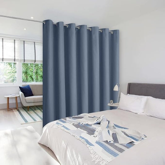 NICETOWN Sliding Door Curtains 84 inch Length, Single Curtain Panel, Insulating by NICETOWN