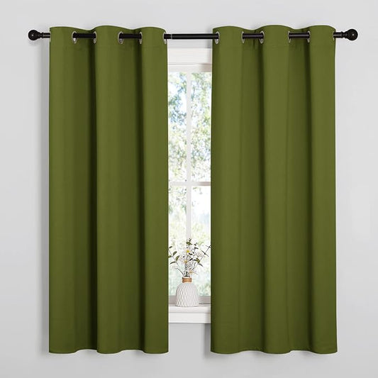 NICETOWN Window Curtain Panels, Christmas Window Decoration Thermal Insulated by NICETOWN