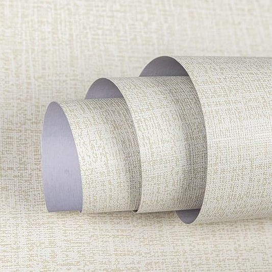 TANONE Contact Paper Peel and Stick, Grasscloth Wallpaper Self Adhesive by TANONE