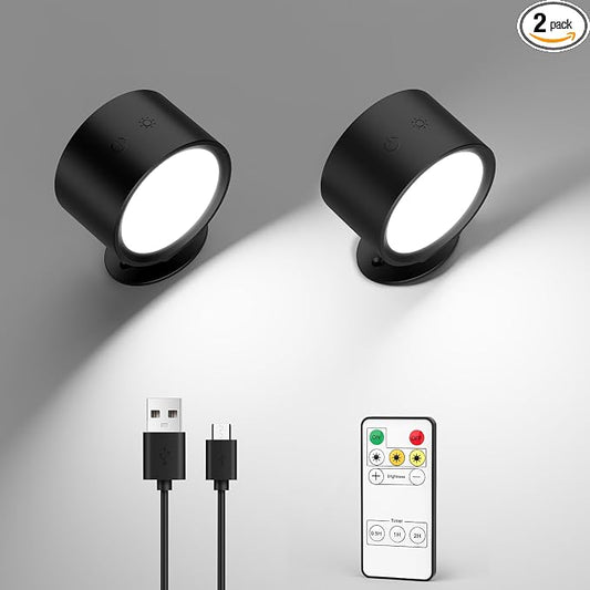 LED Wall Mounted Lights 2 Pcs by Unknown