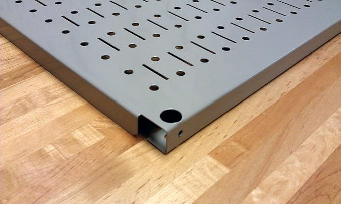 Wall Control Pegboard 16in x 32in Horizontal Galvanized Metal Pegboard Tool - Image 5