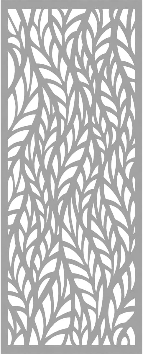 27 3/8"W x 69 3/8"H x 3/8"T Ortonville Decorative Fretwork Wall Panels in - Image 4