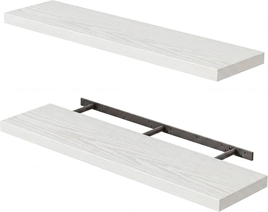 Fixwal Floating Shelves for Wall, Bathroom and Kitchen, for Storage, Room Decor by Fixwal