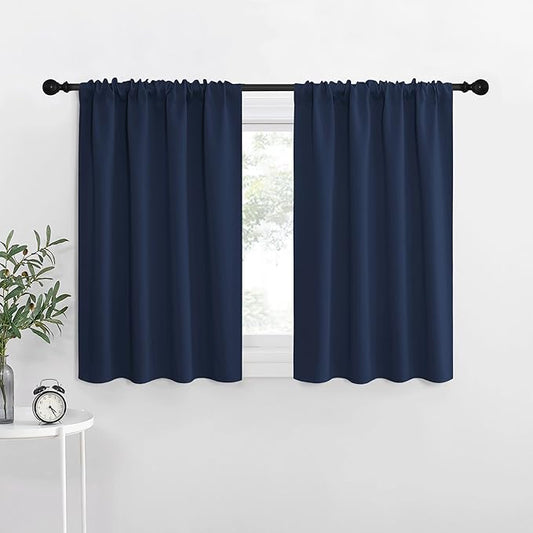 NICETOWN RV Blackout Curtains for Camper Windows, Kitchen Curtains, Short by NICETOWN