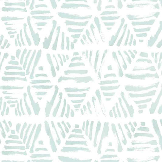 Peel and Stick Wallpaper Modern Geometric Wallpaper 17.3" x 78.7" Green and by Fiula