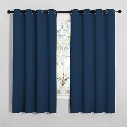 NICETOWN Bedroom Curtain Panels Blackout Draperies, Thermal Insulated Solid by NICETOWN