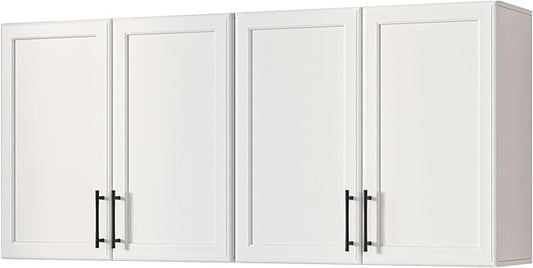 Furnaza Wall Cabinets for Laundry Room, Shaker Wall Mounted Kitchen Cabinets by Furnaza