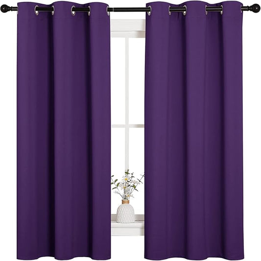 NICETOWN Triple Weave Home Decoration Thermal Insulated Solid Ring Top Blackout by NICETOWN