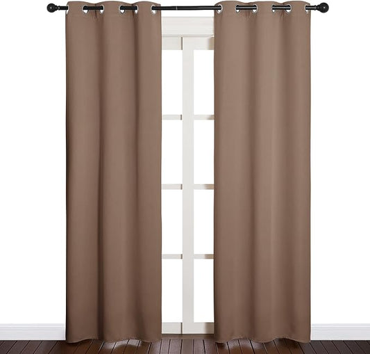 NICETOWN Window Draperies Blackout Curtain Panels, Window Treatment Thermal by NICETOWN