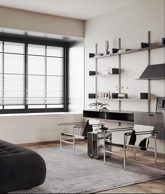 Dimoon 394''x17.7'' White Peel and Stick Wallpaper Contact Paper Modern Self - Image 5