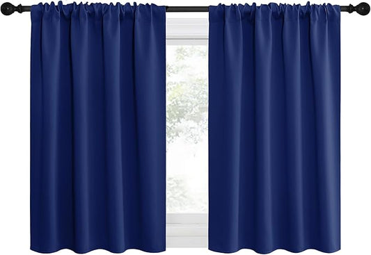 NICETOWN RV Blackout Curtains for Camper Windows, Kitchen Curtains, Short by NICETOWN