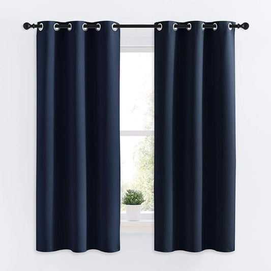 NICETOWN Blackout Draperies Curtains, All Season Thermal Insulated Solid by NICETOWN