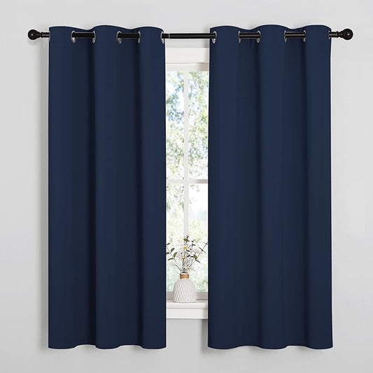 NICETOWN Light Blocking Thermal Insulated Solid Grommet Top Blackout by NICETOWN