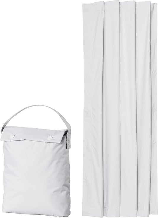 Amazon Basics Portable Room Darkening Light Blocking Blackout Curtain Shade by AmazonBasics